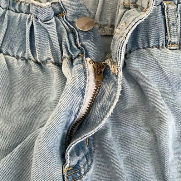 Womens Light Blue Denim Shorts XL - Picture 6 of 13